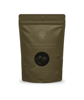Essential - Finest snacks - Venison &amp; Duck Sausages - 8 stuks 