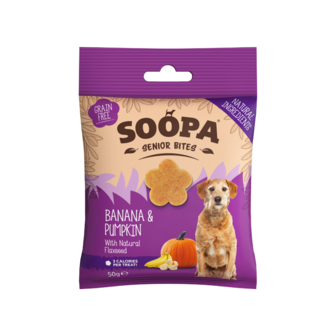 Soopa - Senior - Pompoen &amp; Banaan - Bites