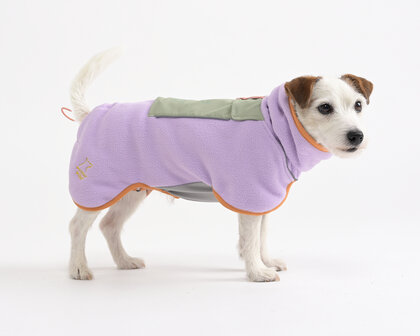 Woolly Wolf - Alpha 360 Fleece Pullover - Lavender Mix