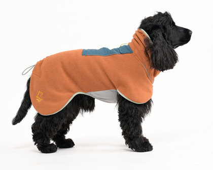 Woolly Wolf - Alpha 360 Fleece Pullover - Terracotta Mix