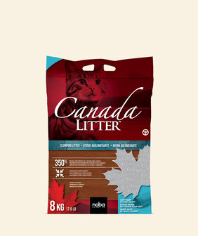 Canada Litter - Plantaardige Kattenbakvulling - CANADA LITTER 8KG BABYPOWDER SCENT CLUMPING - 8kg