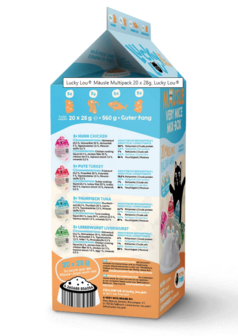 Lucky Lou&rsquo;s&reg; - Muis&nbsp;Multipack &ndash; 20 x 28 g 