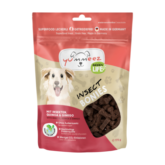 Yummeez Green Life Insekt Bonies 175g - 5 stuks