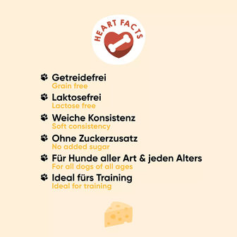 Yummeez Soft Bonies - Kaas - 165 gram