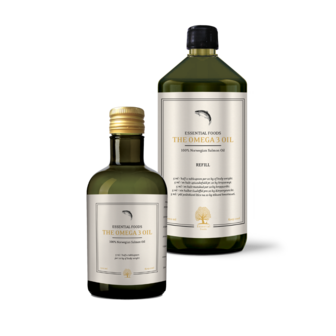 Essential Foods - Omega-3 Zalmolie - 500ml of 1000ml