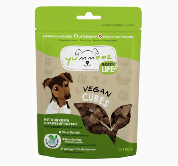 Yummeez - Greenlife - VEGAN CUBIESSSS - 100g 