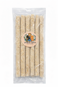 Country Roots Redfish Skin Rolls &ndash; 100% Natuurlijke Hondensnack (5 stuks)