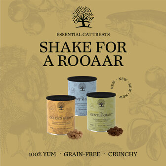 ESSENTIAL FOODS -  THE SILENT SHADOW &ndash; Katten Treats met Eend &amp; Cranberry (100G)