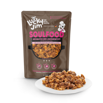 Lucky Jim Soulfood Linzenstoofpot 300g