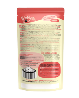 Lucky Lou Lifestage Kitten Gevogelte 125g | Complete Kittenvoeding