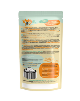 Lucky Lou Lifestage Adult Gevogelte &amp; Forel 125g | Complete Kattenvoeding