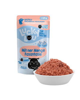 Lucky Lou Lifestage Adult Gevogelte &amp; Fazant 125g | Complete Kattenvoeding