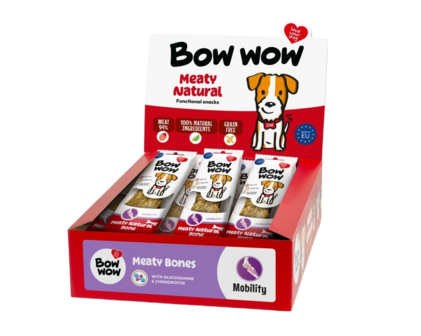 Bow wow - Natural Meaty Bone Mobility 18 pcs 