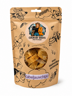 Country Roots Petfoods - Kabeljauw - Chips - 100 gram