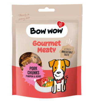 Bow Wow Varkenshapjes met Pompoen &amp; Kruiden 60 g
