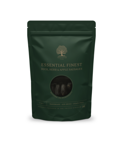 Essential - Finest snacks - Duck Herbs & Apple Sausages - 6 stuks 