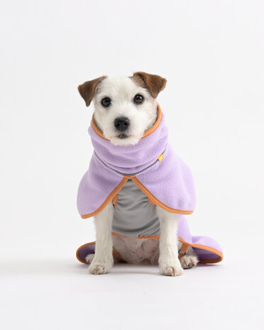 Woolly Wolf - Alpha 360 Fleece Pullover - Lavender Mix