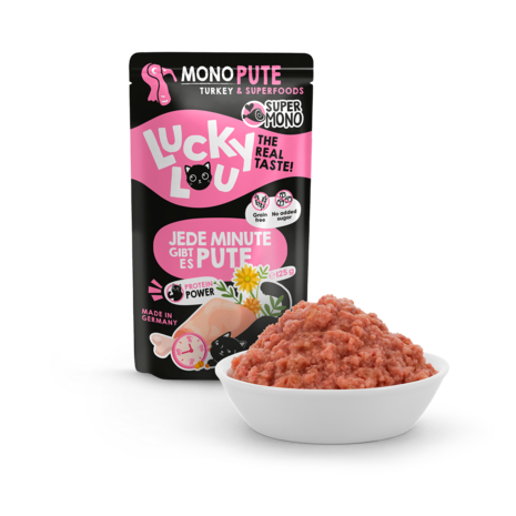 Lucky Lou’s® - Supermono - Kalkoen - 125 g - 16 stuks