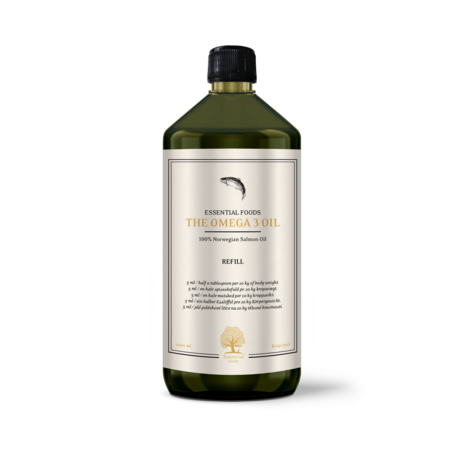 Essential Foods - Omega-3 Zalmolie - 500ml of 1000ml
