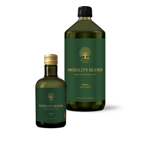 ESSENTIAL MOBILITY BLEND &ndash; Gewrichtssupplement voor Honden (500ML / 1L)
