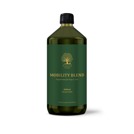 ESSENTIAL MOBILITY BLEND &ndash; Gewrichtssupplement voor Honden (500ML / 1L)