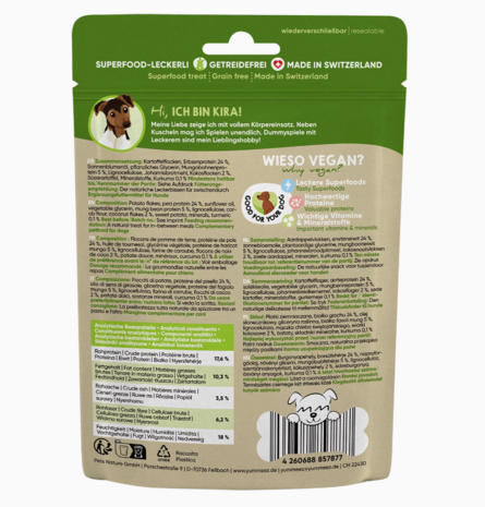 Yummeez - Greenlife - VEGAN CUBIESSSS - 100g 