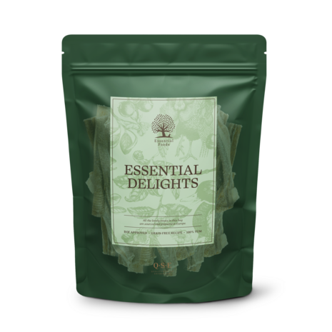 ESSENTIAL FOODS - ICELAND FISH DELIGHTS &ndash; 100% Kabeljauwhuid Snacks (100G)