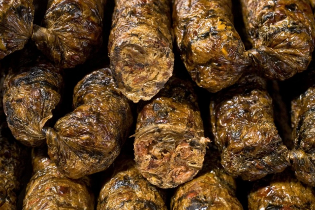 Bow Wow Goose Liver Sausage 72 stuks (bevat granen) 