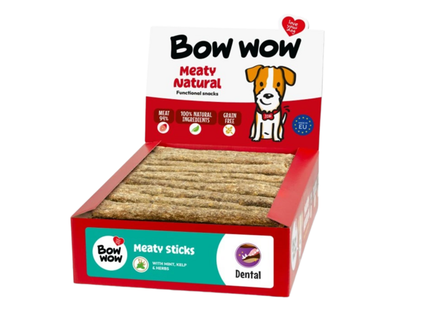 Bow Wow Meaty Natural Sticks Dental