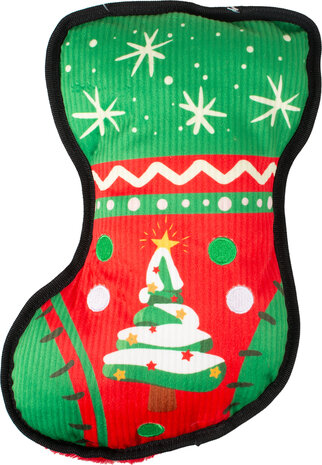 Stevig kerstspeelgoed voor honden met dubbele stiksels &ndash;  3 stuks