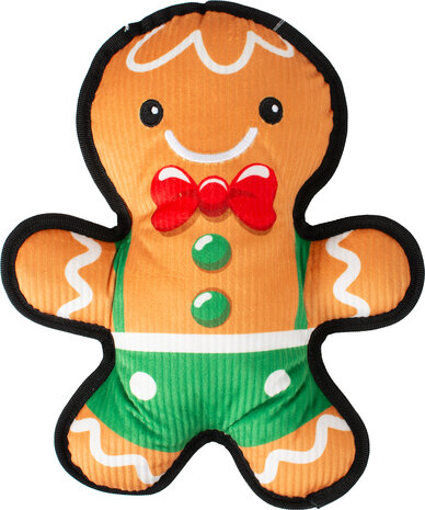 Stevig kerstspeelgoed voor honden met dubbele stiksels &ndash;  3 stuks