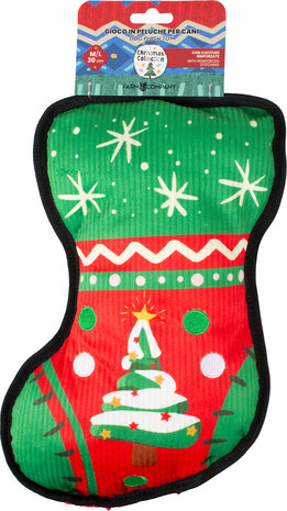 Stevig kerstspeelgoed voor honden met dubbele stiksels &ndash;  3 stuks