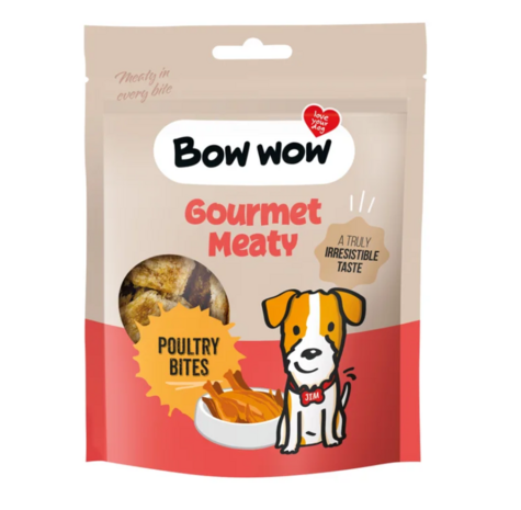 Bow Wow Gevogeltehapjes 60 g