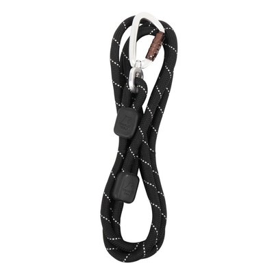 Woolly Wolf - Rope Leash - Raven Black 10mm