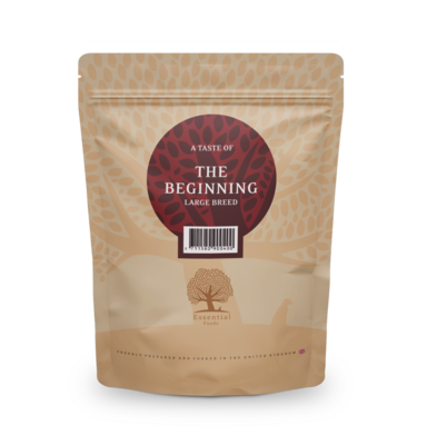 Sample - 100 gram Essential Foods - Heritage - The beginning large breed - originele verpakking