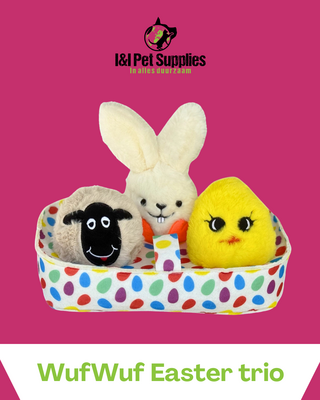 WuwWuf Easter trio Interactief speelgoed