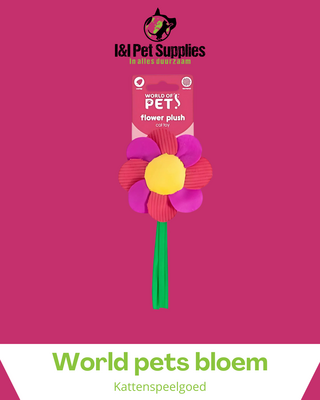 World Pets - Kattenspeelgoed - Bloem