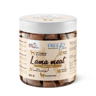 Syta Micha -LAMA -  FREEZY Pure - Gevriesdroogd -  80gr