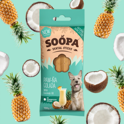 Soopa - Dental sticks - Paw-na Colada