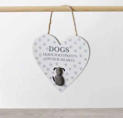 Hanger “Dogs Leave Paw Prints on Your Heart