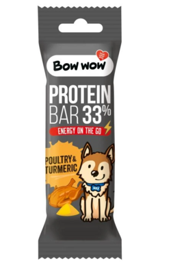 Bow Wow Protein Bar met Gevogelte & Kurkuma