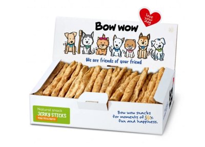 Bow Wow Super Natural Jerky Sticks Beef & Lung