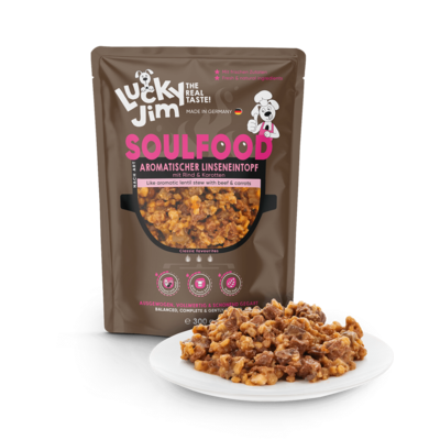 Lucky Jim Soulfood Linzenstoofpot 300g