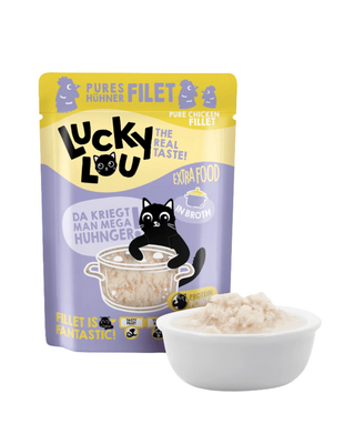 Lucky Lou EXTRA FOOD Kipfilet in Bouillon 70g