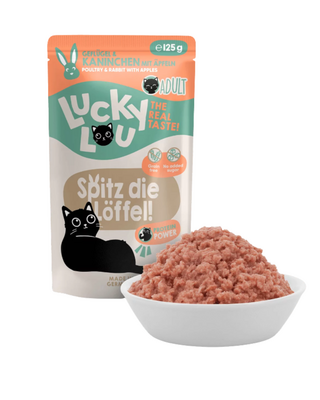 Lucky Lou Lifestage Adult Gevogelte & Konijn 125g