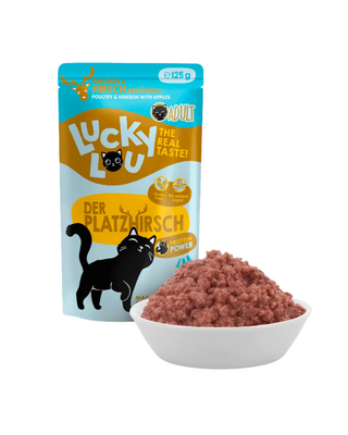 Lucky Lou Lifestage Adult Gevogelte & Hert 125g
