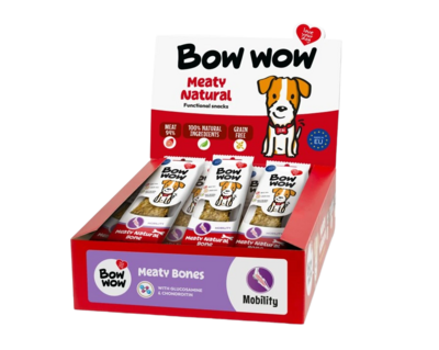 Bow wow - Natural Meaty Bone Mobility 18 pcs
