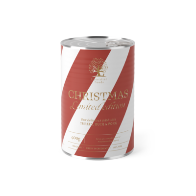 ESSENTIAL CHRISTMAS DOG PATE 400 g